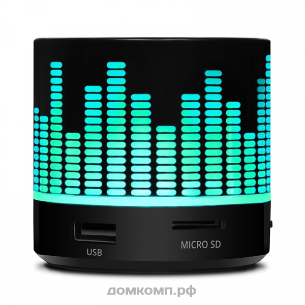 Портативная аудиосистема SVEN PS -47  черный (3 Вт, Bluetooth, USB, microSD, FM-тюнер, 300мА*ч)